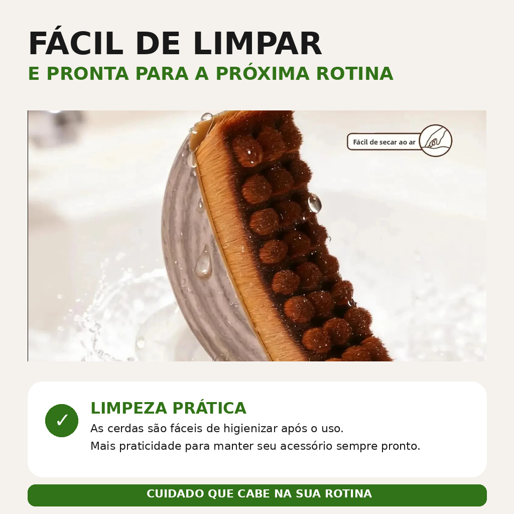Escova facial